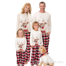 بيجامة عيد الميلاد العائلية الدب القطبي